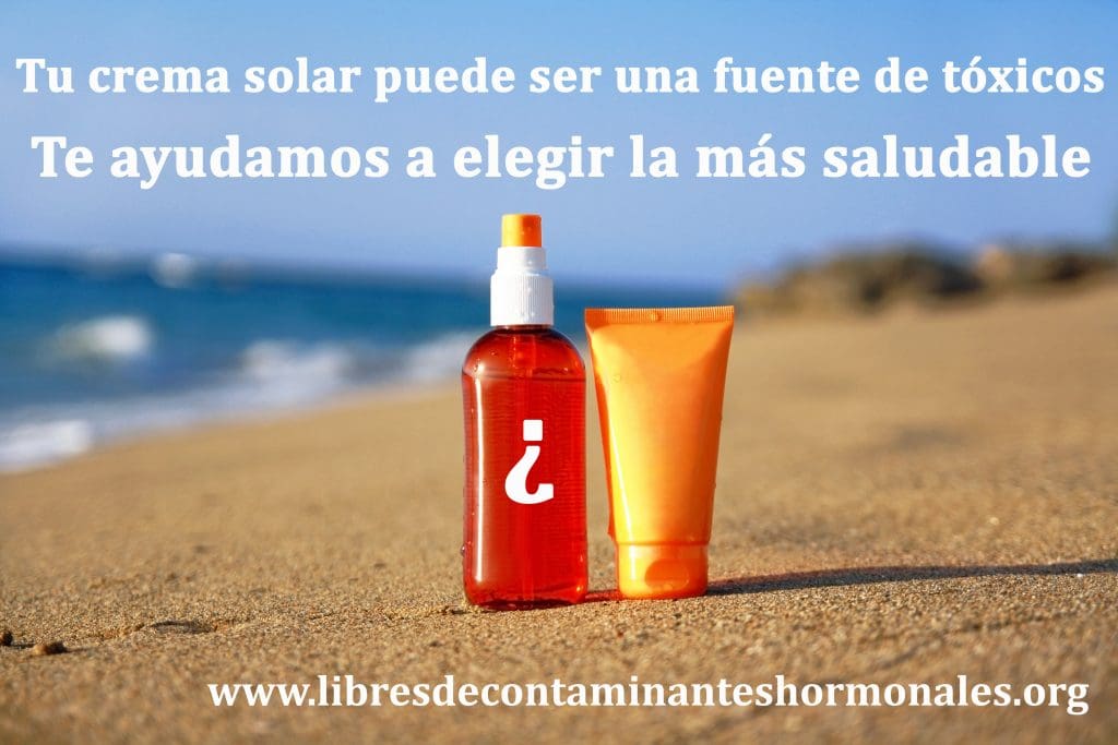 filtros solares sin disruptores endocrinos